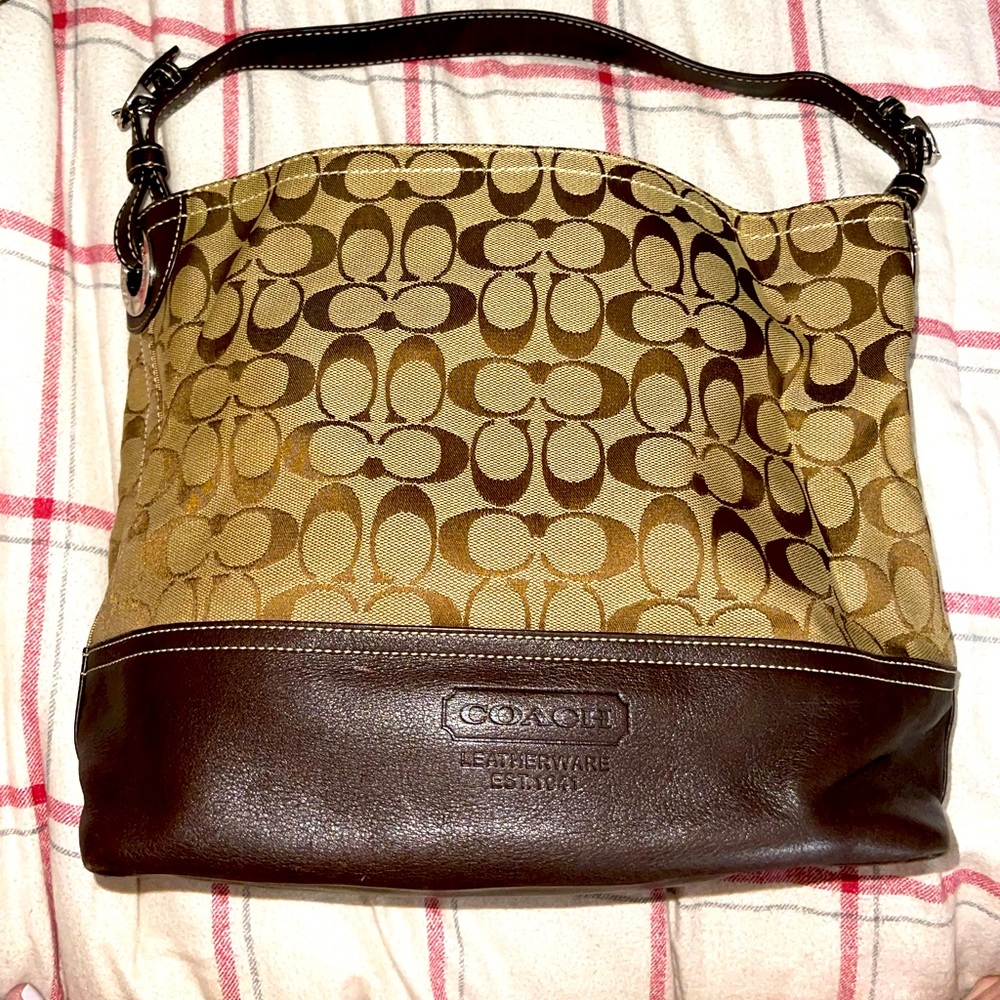 Large Coach bag. 10 1/2” x 12 1/2”